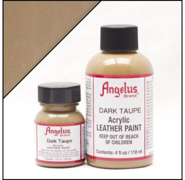 Angelus Leerverf Donker Taupe