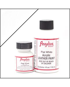 Angelus Leerverf Mat Wit