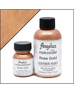 Angelus Pearlescent Rose Goud Leerverf