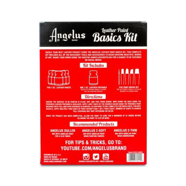 Angelus Kit van 12 kleuren Parels en metallics - België
