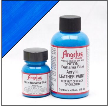 Angelus Leerverf Bahama Blauw