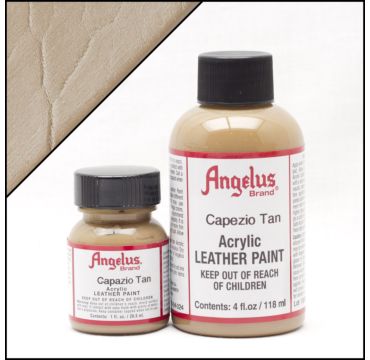 Angelus Leerverf Capezio Tan