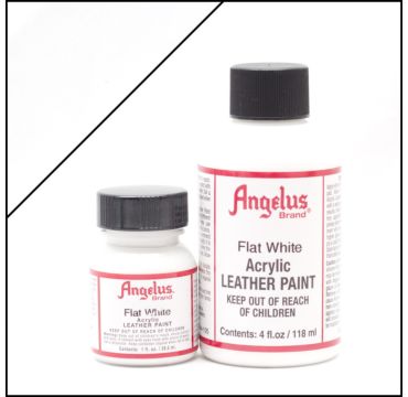 Angelus Leerverf Mat Wit