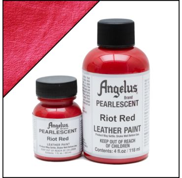 Angelus Pearlescent Riot Rood Leerverf