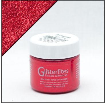 Angelus Glitterlites Ruby Red 29,5ml